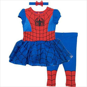 Spiderman Baby Girls' Costume Dress - Gifteee. Find cool & unique gifts for men, women and kids
