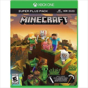 Minecraft Super Plus Pack – Xbox One - Gifteee. Find cool & unique gifts for men, women and kids