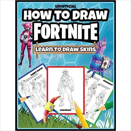 How to Draw Fortnite: Learn to Draw Skins - Gifteee. Find cool & unique gifts for men, women and kids