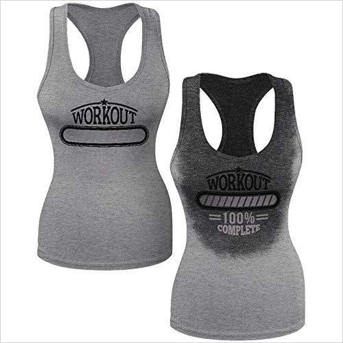 Sweat Activated Women's Tank Top, Workout Complete Shirt - Gifteee. Find cool & unique gifts for men, women and kids