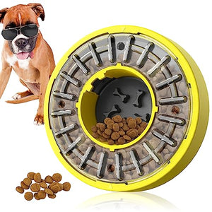 Interactive Slow Food Dog Bowl, Puzzle Feede - Gifteee Unique & Unusual gifts, Cool gift ideas