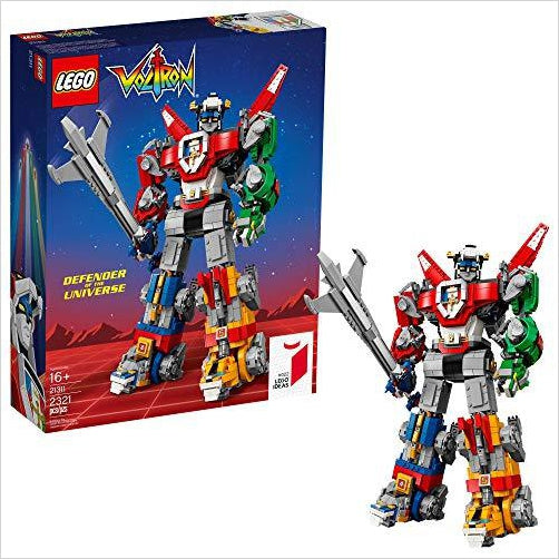 LEGO Ideas Voltron 21311 Building Kit - Gifteee. Find cool & unique gifts for men, women and kids