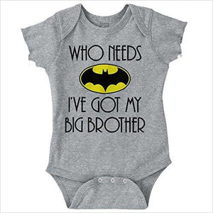 Who Need Batman Baby Romper Bodysuit - Gifteee. Find cool & unique gifts for men, women and kids