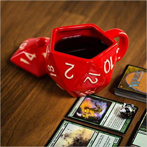 D20 Ceramic Mug - Gifteee. Find cool & unique gifts for men, women and kids