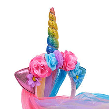 Load image into Gallery viewer, Unicorn Headband - Gifteee. Find cool &amp; unique gifts for men, women and kids
