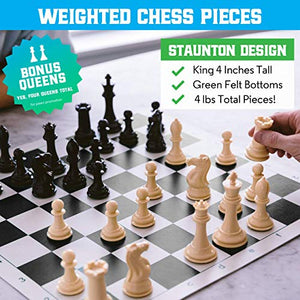 Extra Heavy Weighted Chess Set