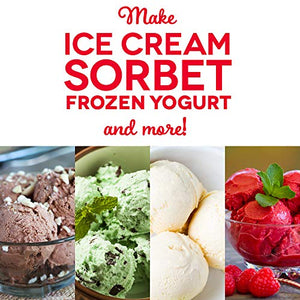 Deluxe Ice Cream Frozen Yogurt & Sorbet Maker - Gifteee. Find cool & unique gifts for men, women and kids