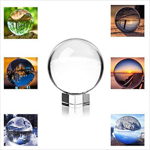 Clear Crystal Ball - Gifteee. Find cool & unique gifts for men, women and kids