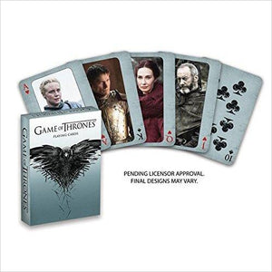 Game of Thrones Playing Cards - Second Edition - Gifteee. Find cool & unique gifts for men, women and kids