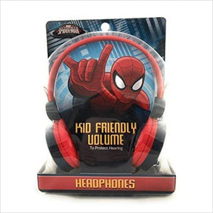 Spiderman Kid Friendly Volume Headphones - Gifteee. Find cool & unique gifts for men, women and kids