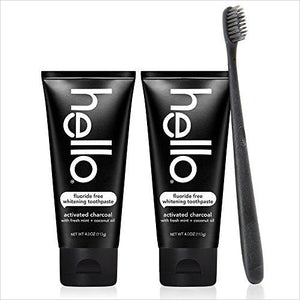 Activated Charcoal Fluoride Free Whitening Toothpaste - Gifteee. Find cool & unique gifts for men, women and kids