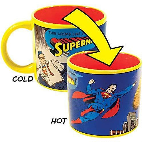 Batman Heat Changing Coffee Mug - Gifteee Unique & Unusual gifts, Cool gift ideas