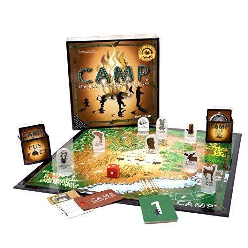 Camp Board Game - Gifteee. Find cool & unique gifts for men, women and kids