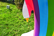 Load image into Gallery viewer, Inflatable Rainbow Unicorn Arch Sprinkler - Gifteee. Find cool &amp; unique gifts for men, women and kids
