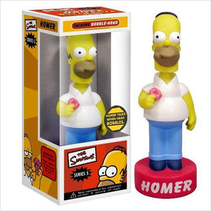 Funko - Talking Homer Wacky Wobbler - Gifteee. Find cool & unique gifts for men, women and kids