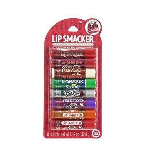 Coca Cola Fanta Sprite Coke Bargs, Set of 8 Lip Balms - Gifteee Unique & Unusual gifts, Cool gift ideas