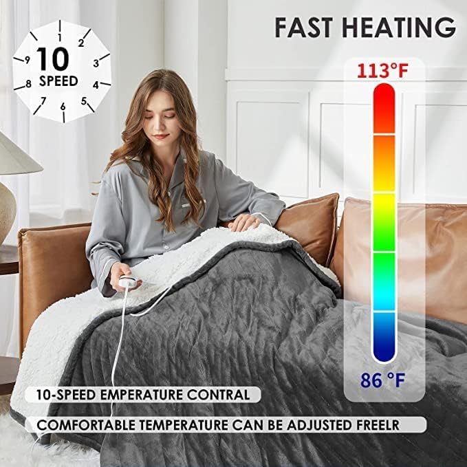 Heated Electric Blanket - Gifteee Unique & Unusual gifts, Cool gift ideas