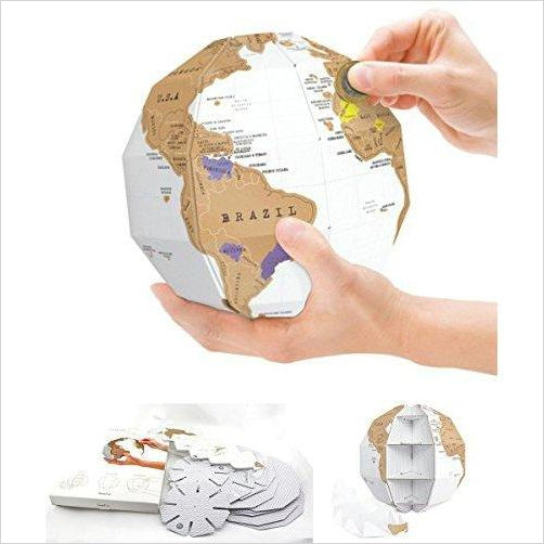 Scratch Off Globe - Gifteee. Find cool & unique gifts for men, women and kids