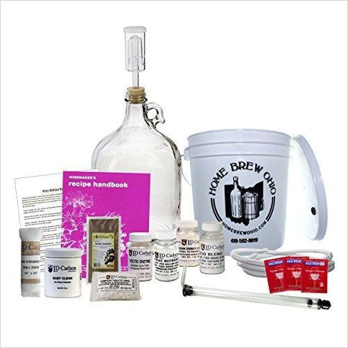 Home Brew Ohio Ohio Upgraded 1 gal Wine from Fruit Kit - Gifteee Unique & Unusual gifts, Cool gift ideas