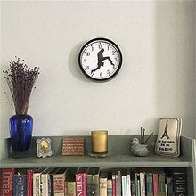 Load image into Gallery viewer, Monty Python Inspired Silly Walk Wall Clock
