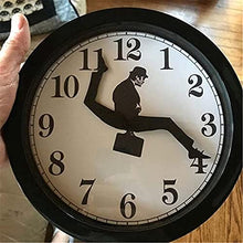 Load image into Gallery viewer, Monty Python Inspired Silly Walk Wall Clock
