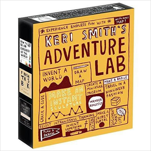 Keri Smith's Adventure Lab - Gifteee. Find cool & unique gifts for men, women and kids