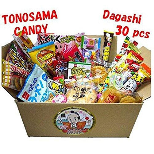 Japanese candy assortment 30pcs - Gifteee Unique & Unusual gifts, Cool gift ideas