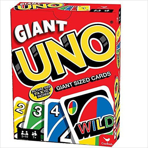 Giant Uno Card Game - Gifteee. Find cool & unique gifts for men, women and kids