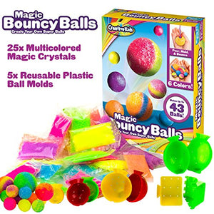 DIY Magic Bouncy Balls - Create Your Own Crystal Power Balls - Gifteee. Find cool & unique gifts for men, women and kids