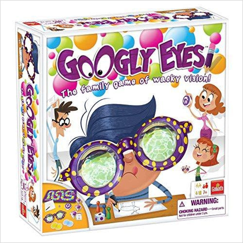 Googly Eyes Game — Family Drawing Game with Crazy, Vision-Altering Glasses - Gifteee Unique & Unusual gifts, Cool gift ideas