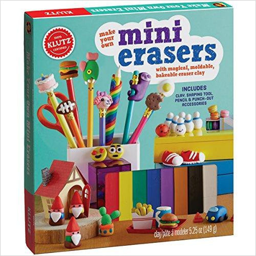 Make Your Own Mini Erasers - Gifteee Unique & Unusual gifts, Cool gift ideas