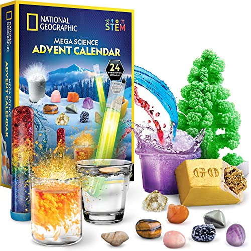 Science Advent Calendar (NATIONAL GEOGRAPHIC) - Gifteee Unique & Unusual gifts, Cool gift ideas