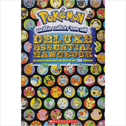 Pokémon Deluxe Essential Handbook: The Need-to-Know Stats and Facts on Over 700 Pokémon - Gifteee Unique & Unusual gifts, Cool gift ideas