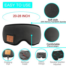 Load image into Gallery viewer, Sleep Mask Headphones - Gifteee. Find cool &amp; unique gifts for men, women and kids
