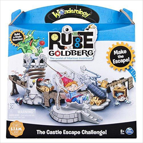 Rube Goldberg the Castle Escape Challenge Kids Physics - Gifteee Unique & Unusual gifts, Cool gift ideas