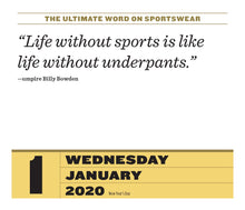Load image into Gallery viewer, The Stupidest Sports Page-A-Day Calendar 2020 - Gifteee. Find cool &amp; unique gifts for men, women and kids
