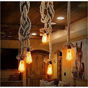 Rope Industrial Ceiling Lights - Gifteee. Find cool & unique gifts for men, women and kids