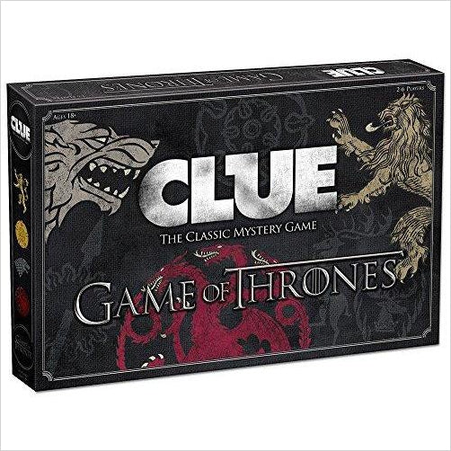 CLUE: Game of Thrones Board Game - Gifteee Unique & Unusual gifts, Cool gift ideas