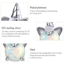 Load image into Gallery viewer, Opal Unicorn Stud Earrings - Gifteee. Find cool &amp; unique gifts for men, women and kids
