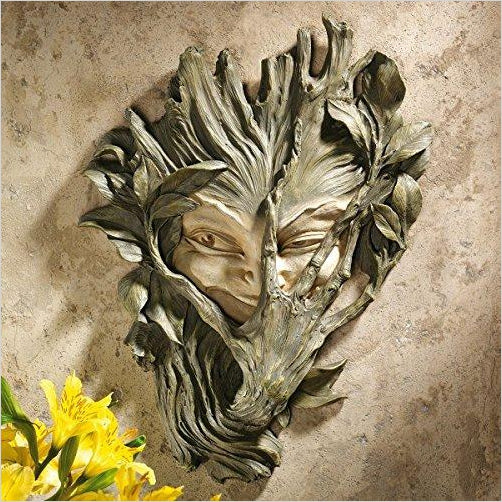 Bashful Wood Sprite Tree Face Mystic Decor - Gifteee. Find cool & unique gifts for men, women and kids