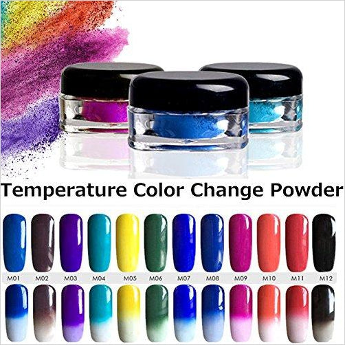 Thermal Color Powder- Nail Art Manicure - Gifteee. Find cool & unique gifts for men, women and kids