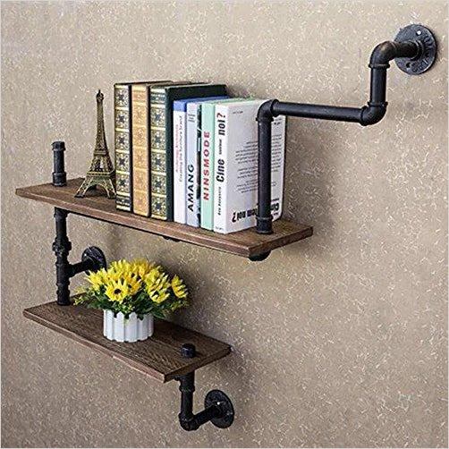 Industrial Pipes Urban bookshelf - Gifteee. Find cool & unique gifts for men, women and kids
