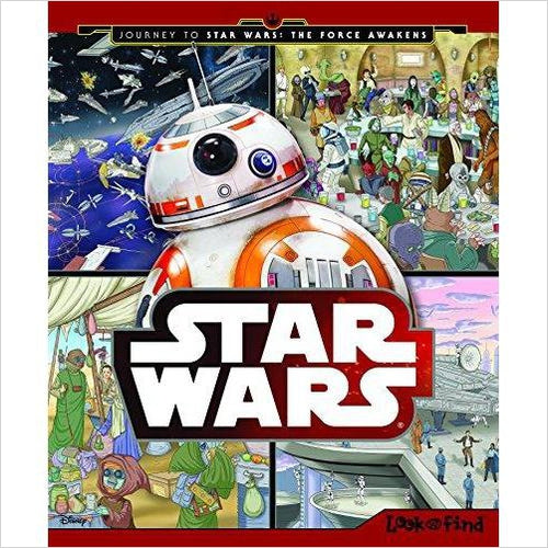 Journey to Star Wars the Force Awakens - Look and Find - Gifteee Unique & Unusual gifts, Cool gift ideas