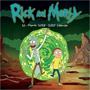 2019 Rick and Morty Wall Calendar - Gifteee. Find cool & unique gifts for men, women and kids