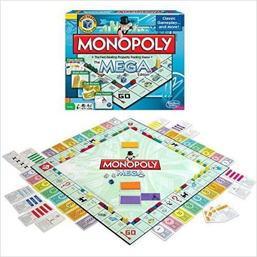 Monopoly The Mega Edition - Gifteee. Find cool & unique gifts for men, women and kids