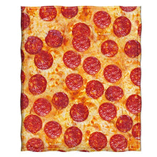 Load image into Gallery viewer, Pizza Throw Blanket - Gifteee. Find cool &amp; unique gifts for men, women and kids
