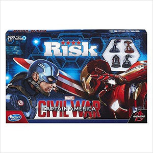 Risk: Captain America: Civil War Edition Game - Gifteee. Find cool & unique gifts for men, women and kids