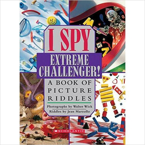 I Spy Extreme Challenger: A Book of Picture Riddles - Gifteee. Find cool & unique gifts for men, women and kids