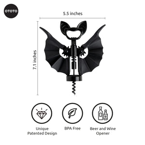 Spooky Bat Wine Opener