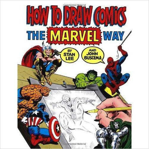 How To Draw Comics The Marvel Way - Gifteee Unique & Unusual gifts, Cool gift ideas